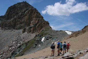 Arrivando al Colle LeynirFoto Alessandra Masino